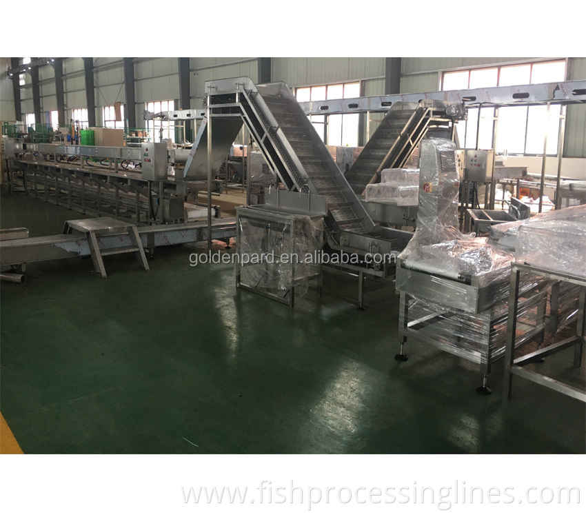 Total quality controlled sardine canning process tools and equipment in fish processing factory equipment